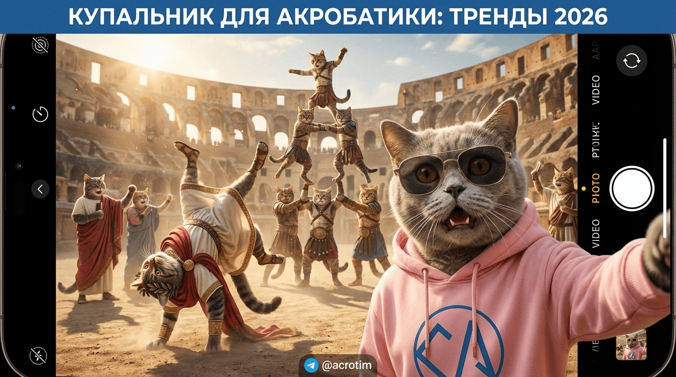 Купальник для акробатики: тренды 2026 и как выбрать для выступлений
