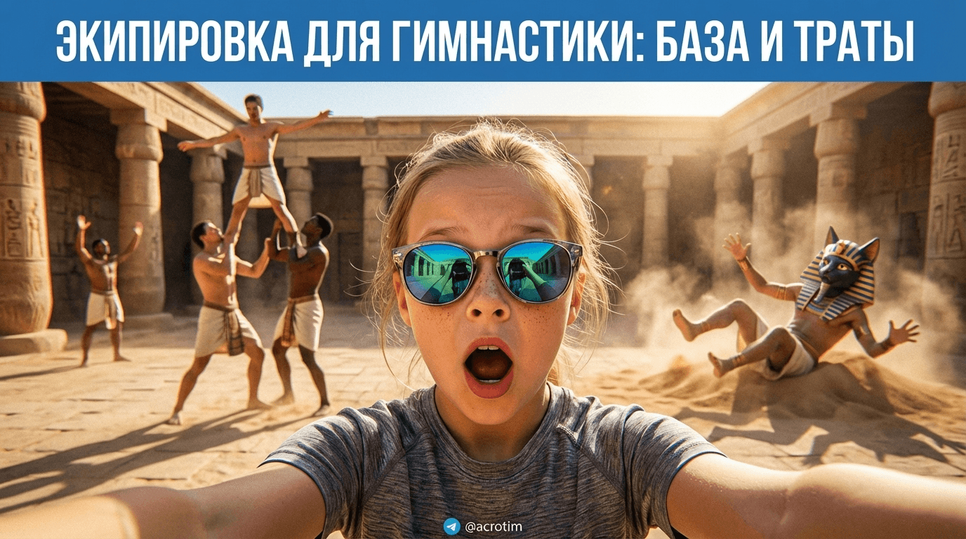 Экипировка для спортивной гимнастики: база и лишние траты