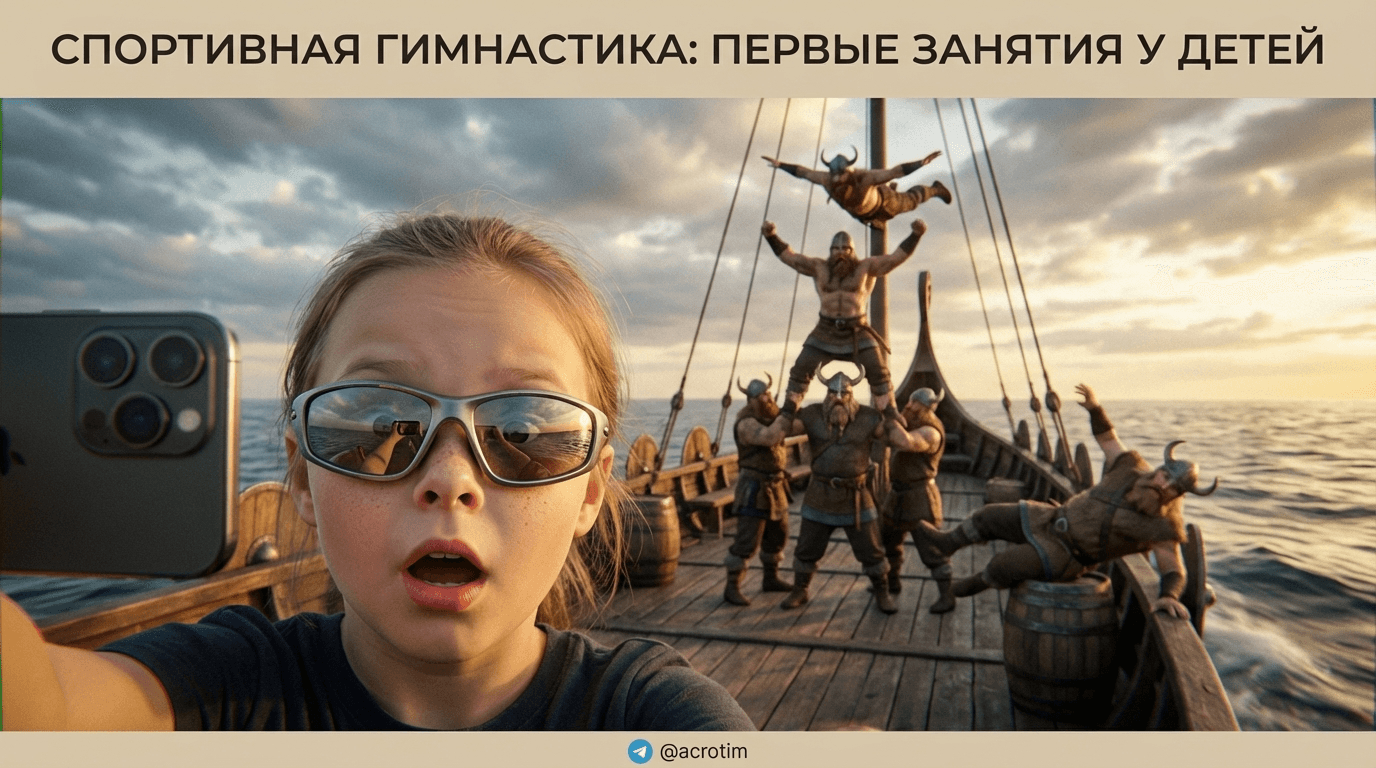 Спортивная гимнастика: как проходят первые занятия у детей