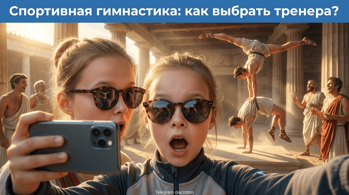 Спортивная гимнастика: как выбрать тренера для ребенка без ошибок