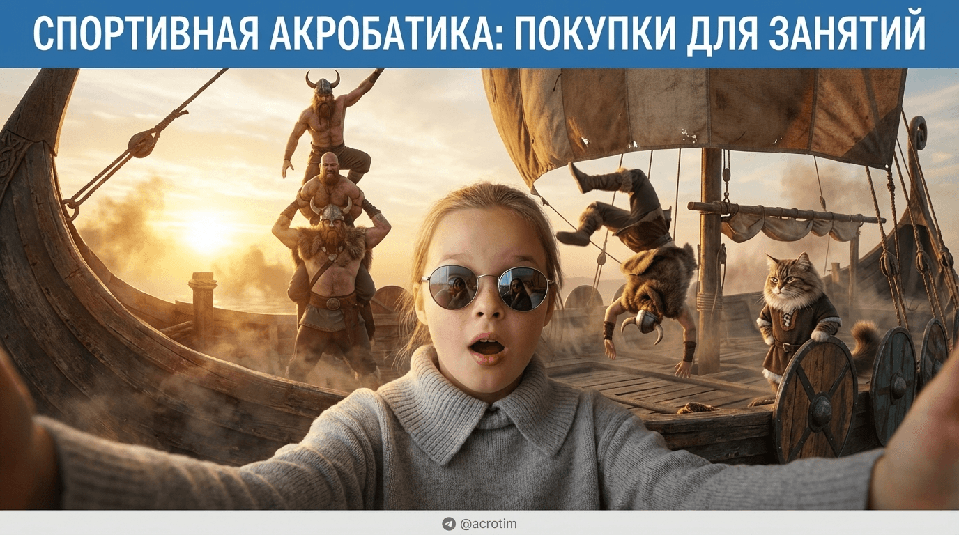 Спортивная акробатика: что нужно купить ребенку для занятий
