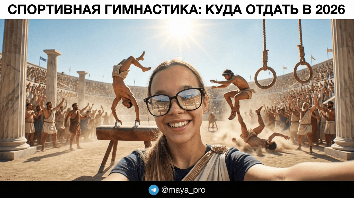 Спортивная гимнастика или акробатика: куда отдать ребенка в 2026