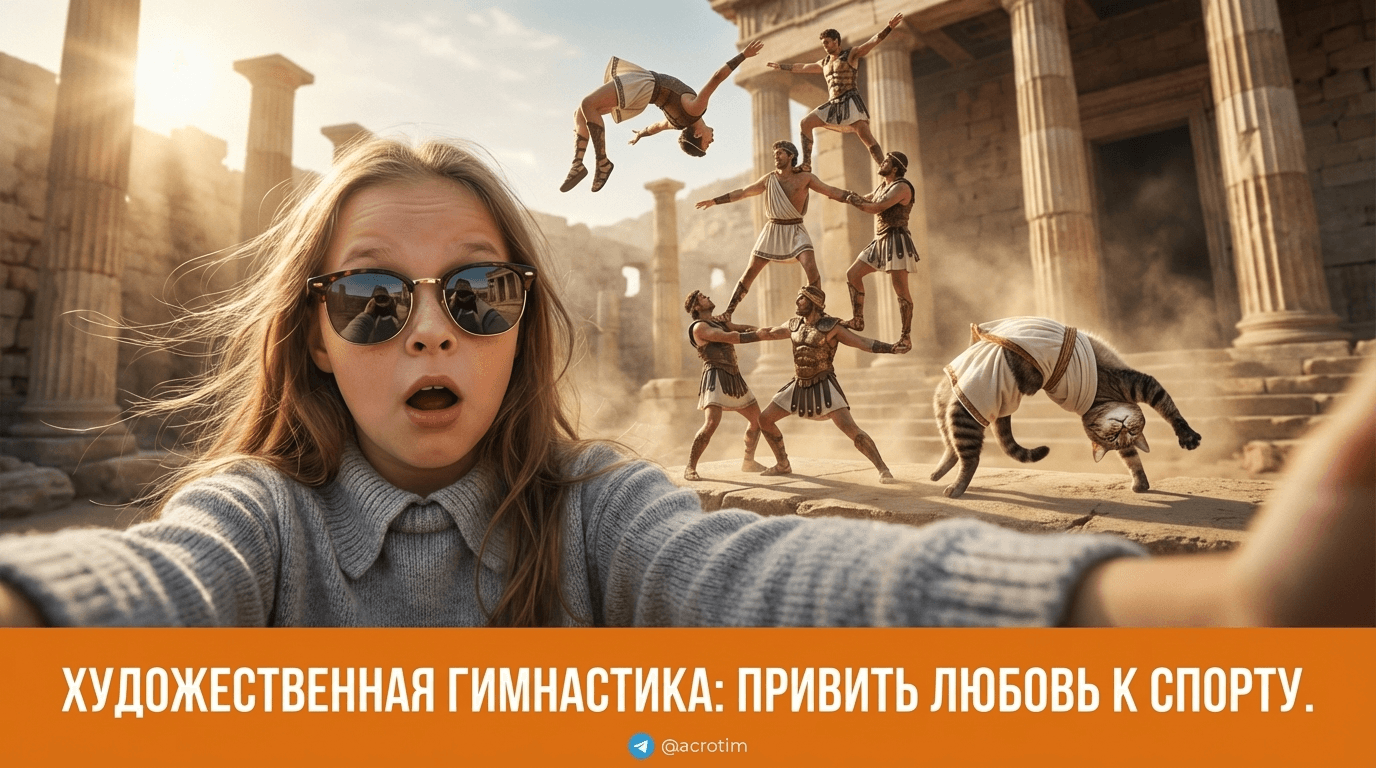 Художественная гимнастика: как привить ребенку любовь к спорту