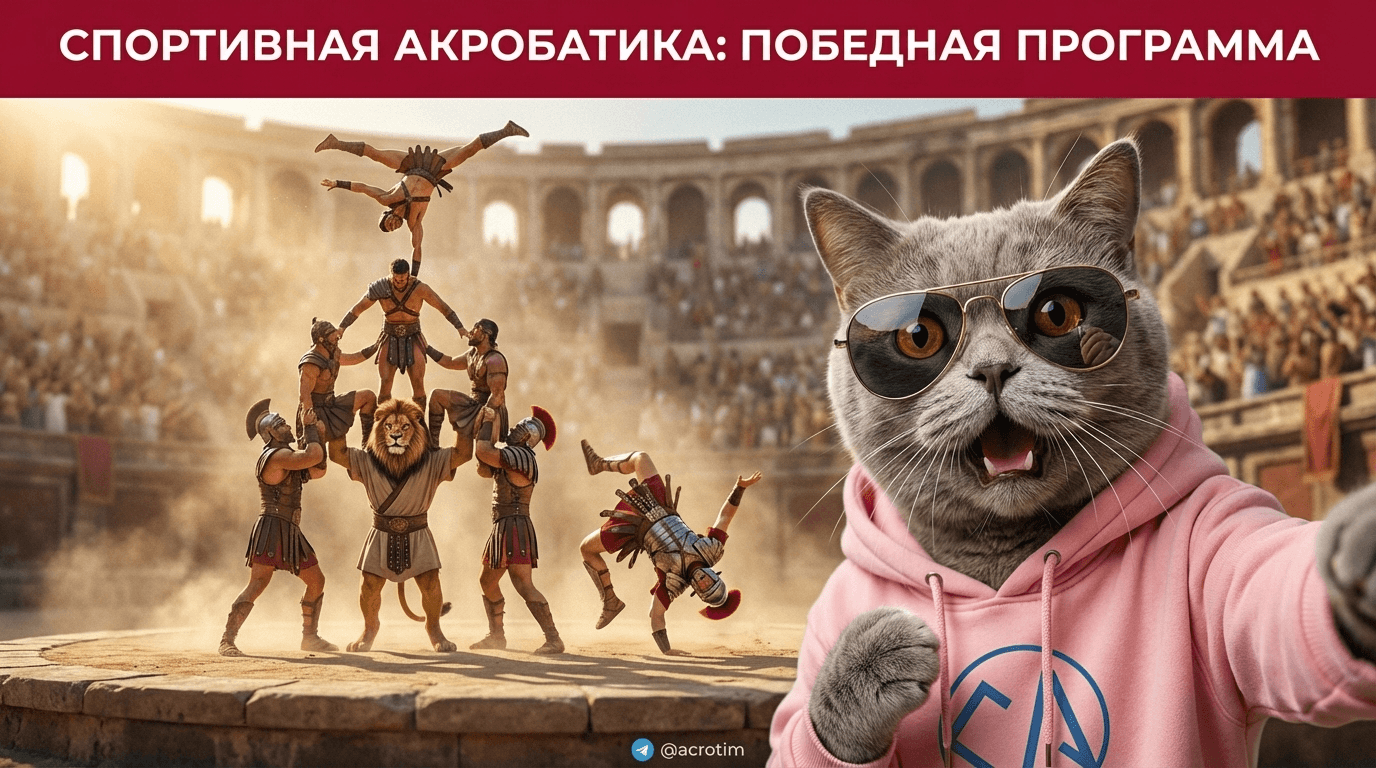 Спортивная акробатика: упражнения и трудность победной программы