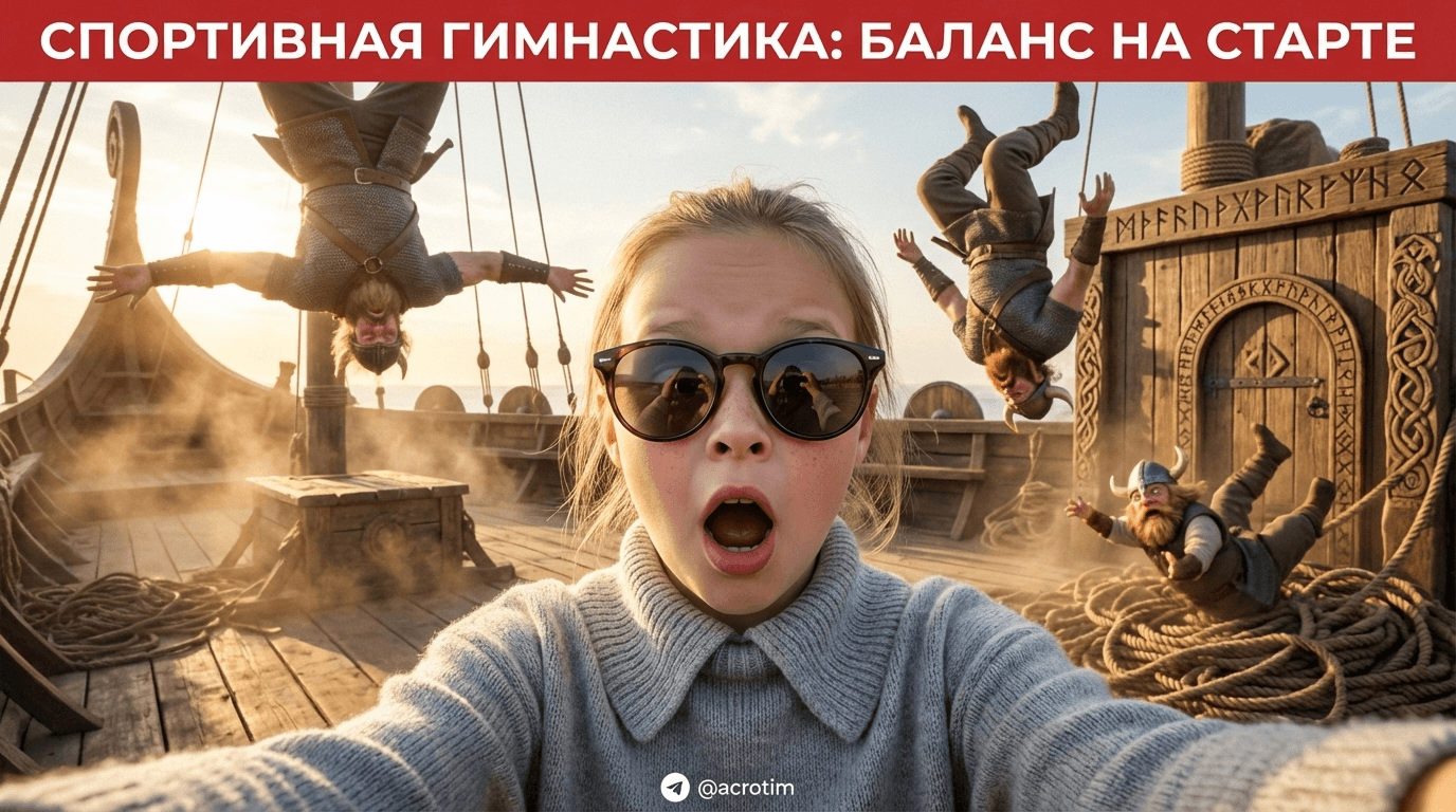 Спортивная гимнастика: как не перегрузить ребенка на старте