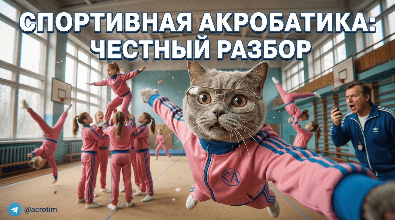 Спортивная акробатика: честный разбор плюсов и минусов для девочек