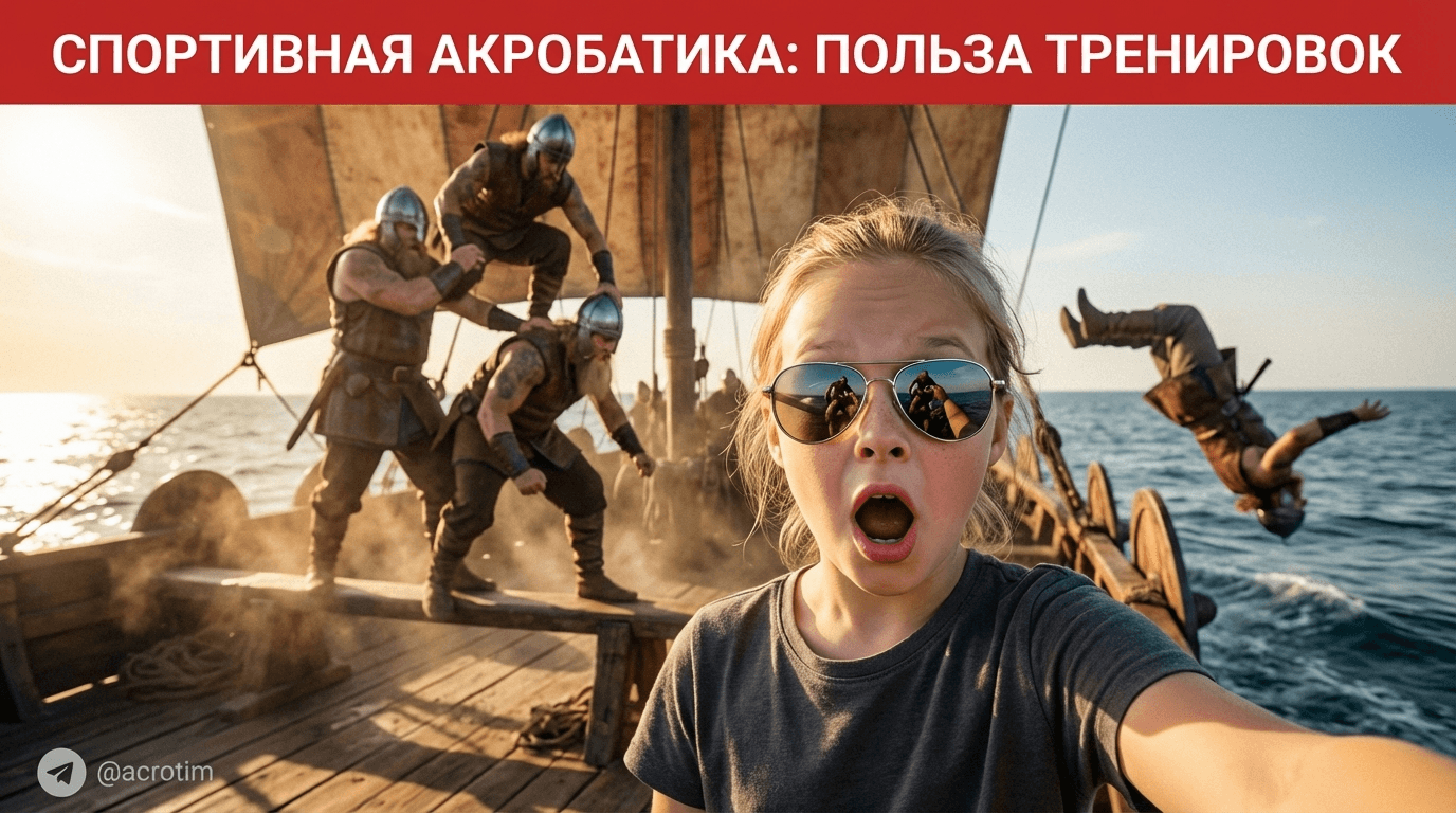 Спортивная акробатика: польза тренировок для девочек и мальчиков