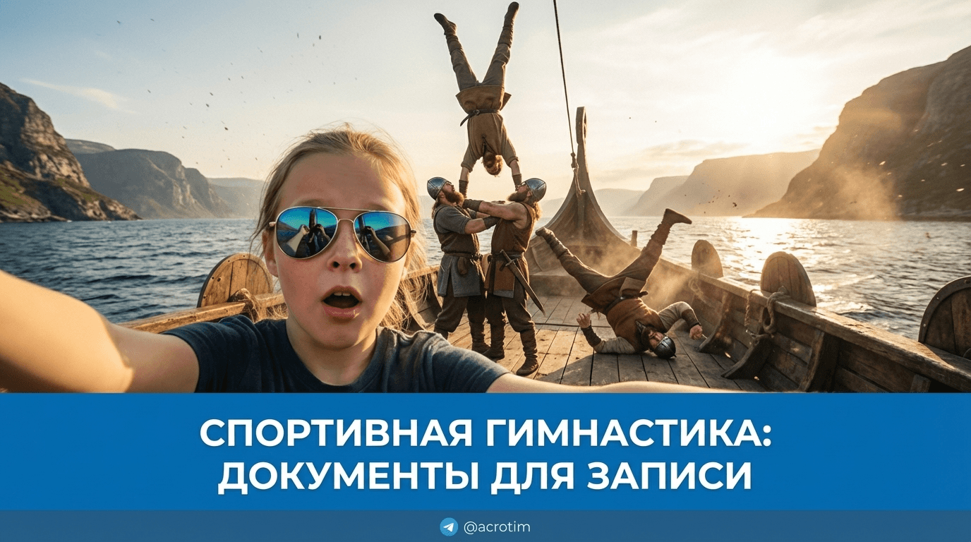 Спортивная гимнастика: какие документы нужны для записи в секцию