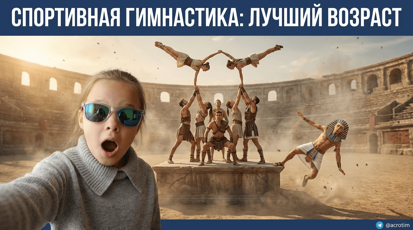 Спортивная гимнастика: лучший возраст для начала занятий