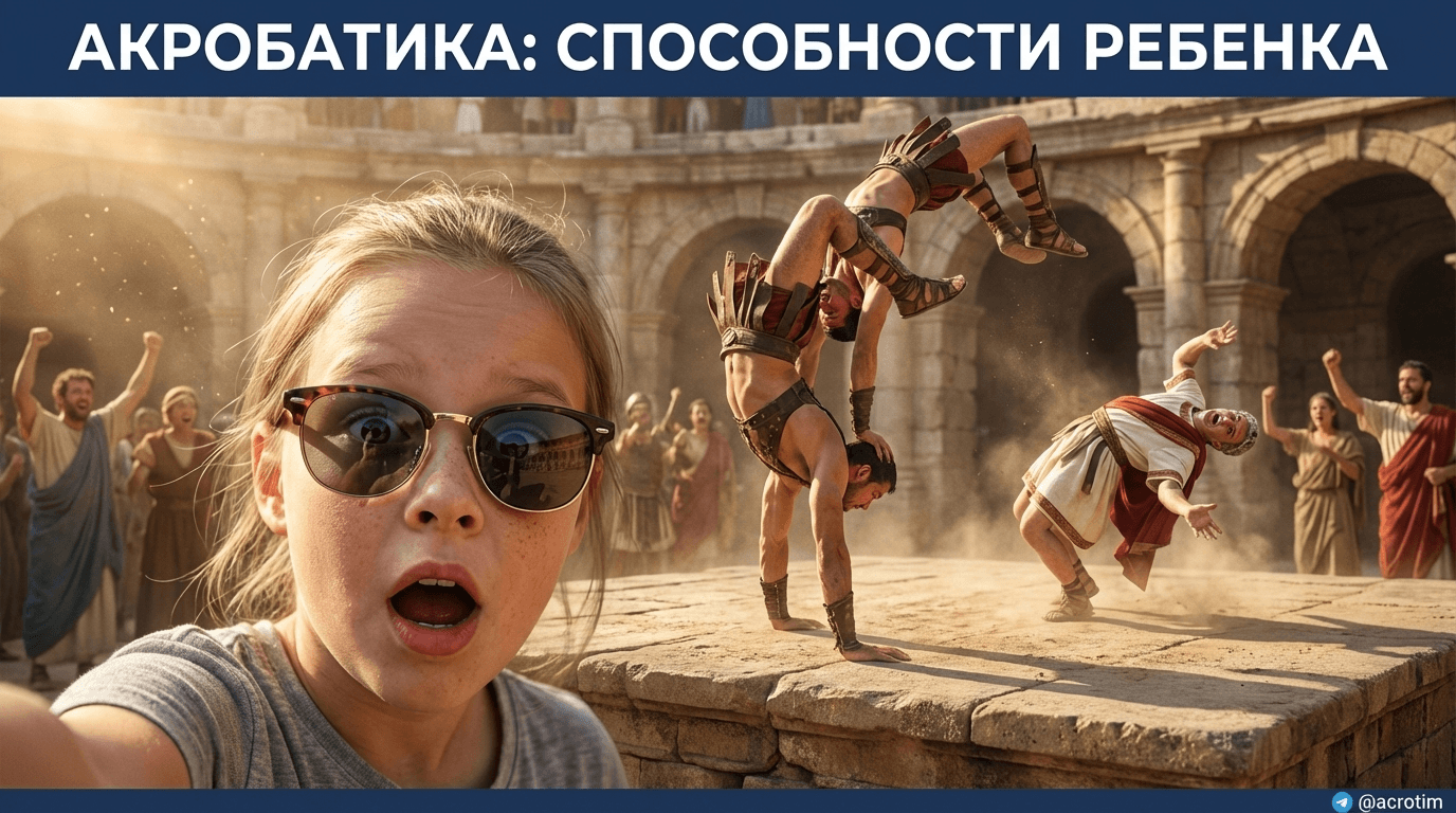 Спортивная акробатика: как определить способности ребенка