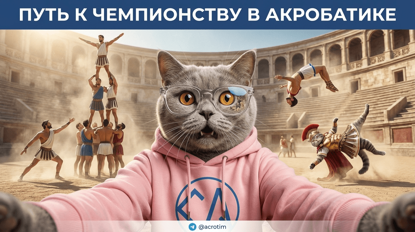 Спортивная акробатика: как становятся чемпионами мира