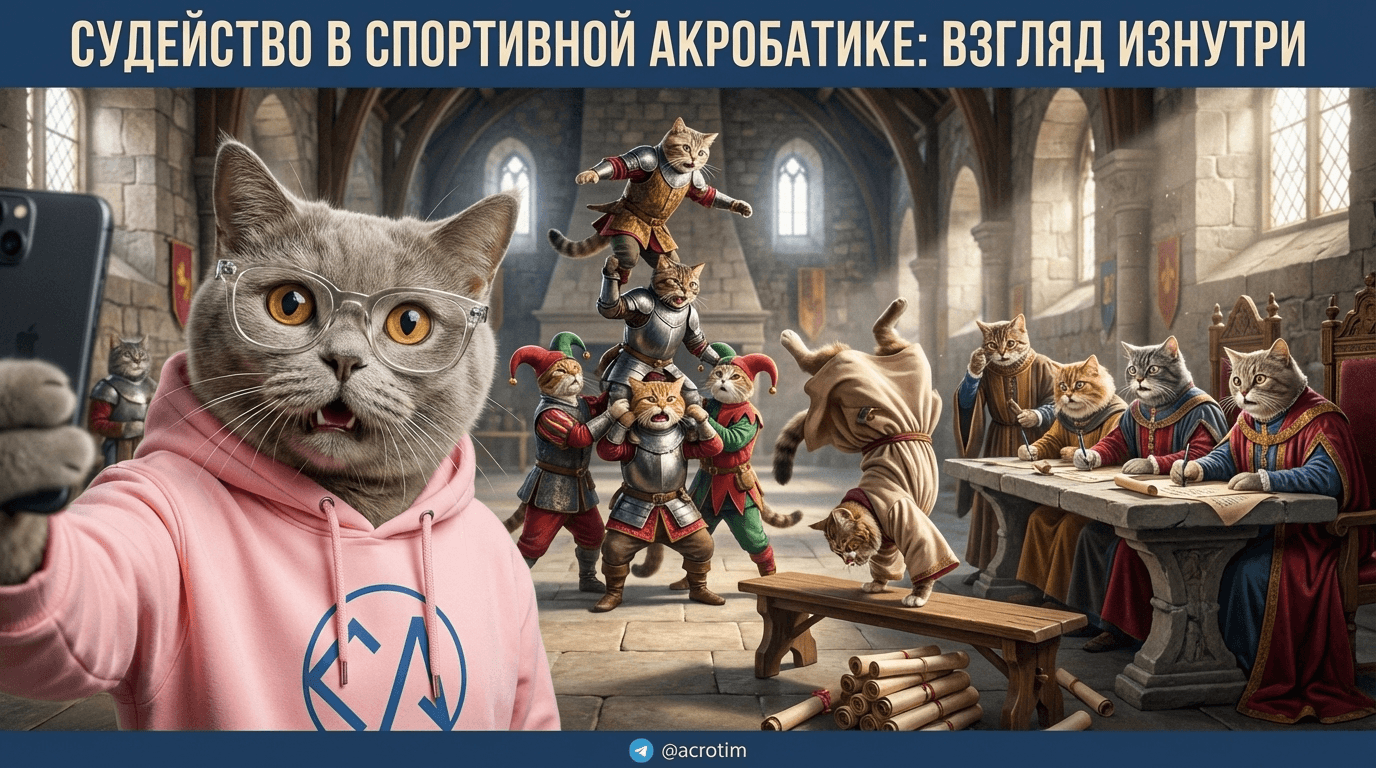 Судейство в спортивной акробатике: как оценивают выступления