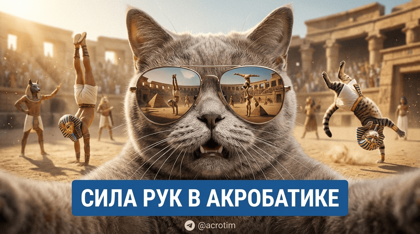 Спортивная акробатика: как развить мощность рук для выталкивания партнера