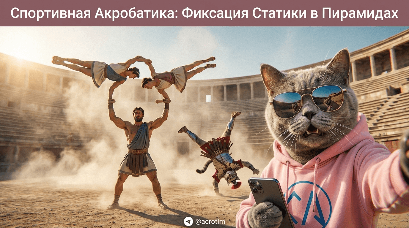 Спортивная акробатика: как улучшить фиксацию статики в пирамидах