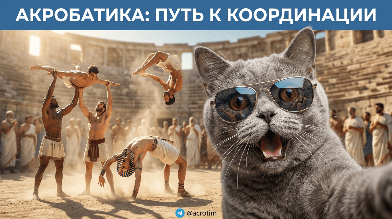 Акробатическая дорожка: ОФП для координации и вестибулярки