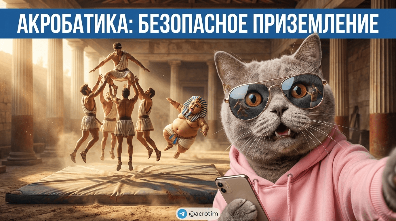 Акробатическая дорожка: техника безопасного приземления после прыжков