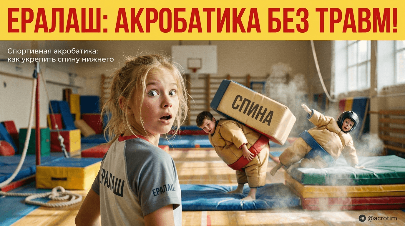 Спортивная акробатика: как укрепить спину нижнего без травм