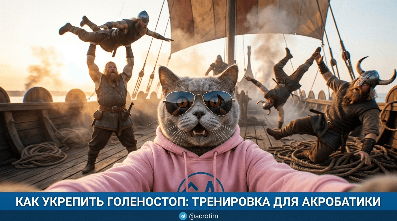 Как укрепить голеностоп: тренировка связок и мышц для акробатики