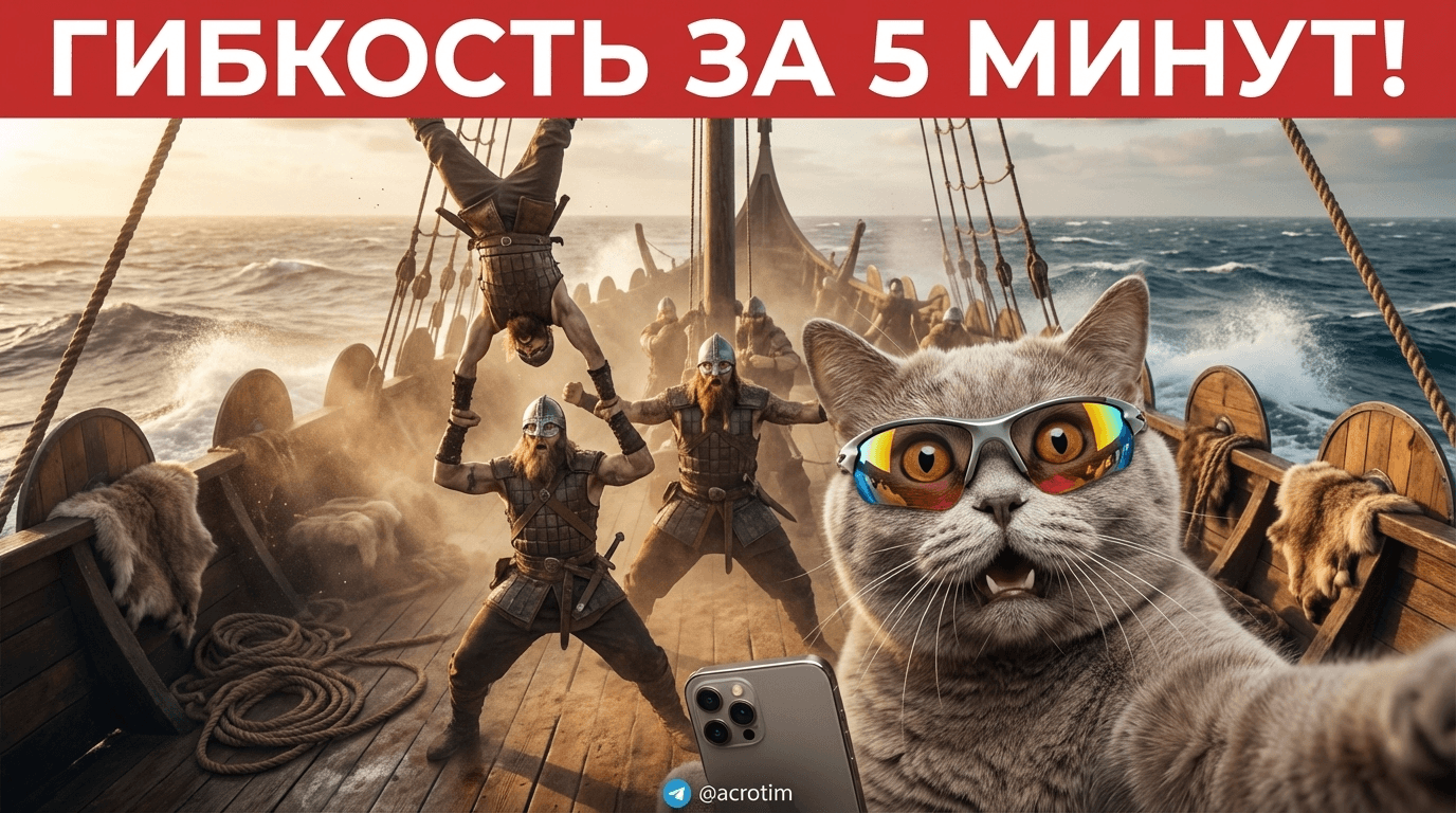 Комплекс упражнений на гибкость: 5 минут на каждый день