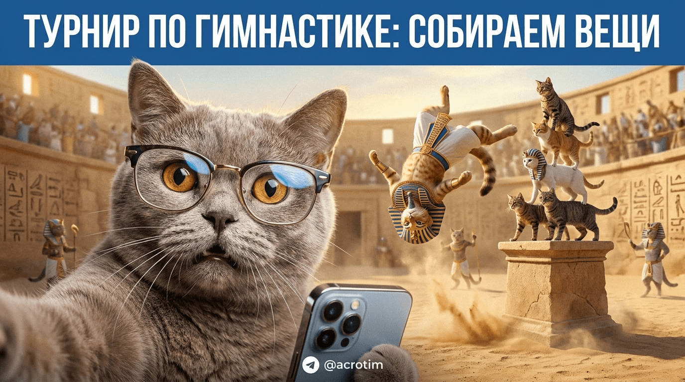 Сумка для гимнастики: как собрать вещи на турнир и ничего не забыть