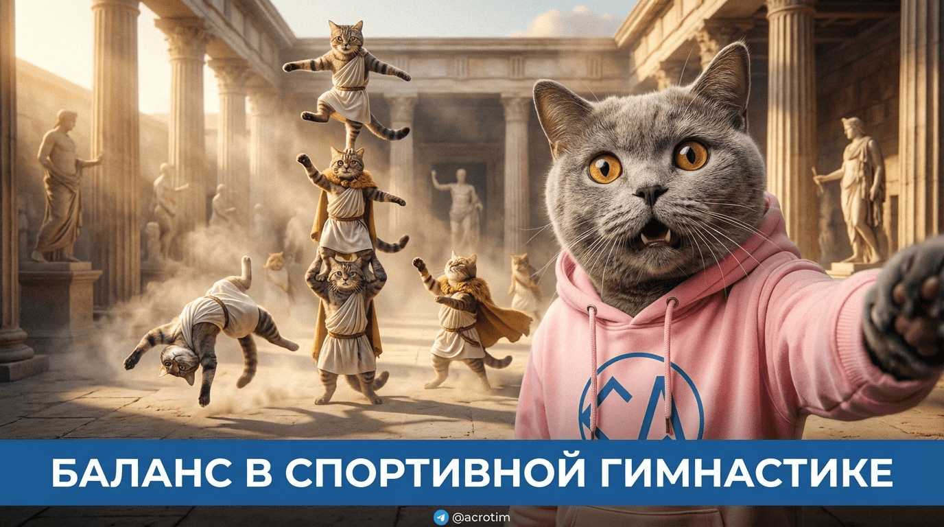 Баланс в спортивной гимнастике: 5 упражнений на каждый день