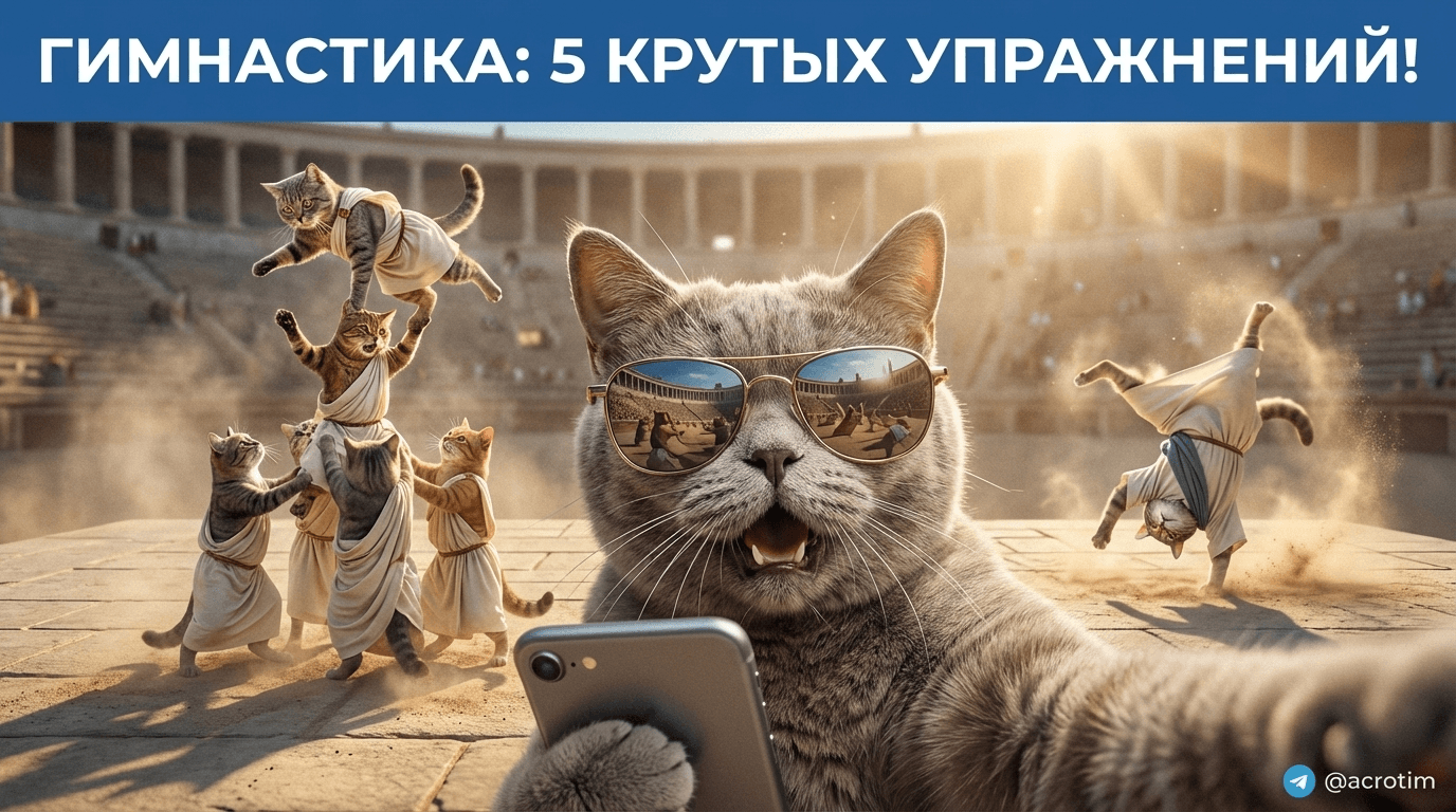 Как развить координацию в спортивной гимнастике: 5 упражнений