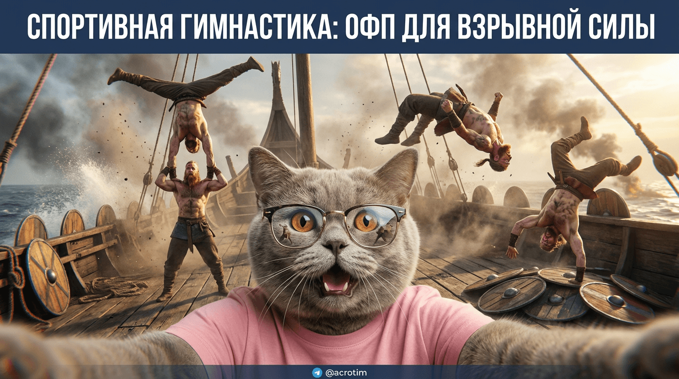Спортивная гимнастика: ОФП для взрывной силы плечевого пояса