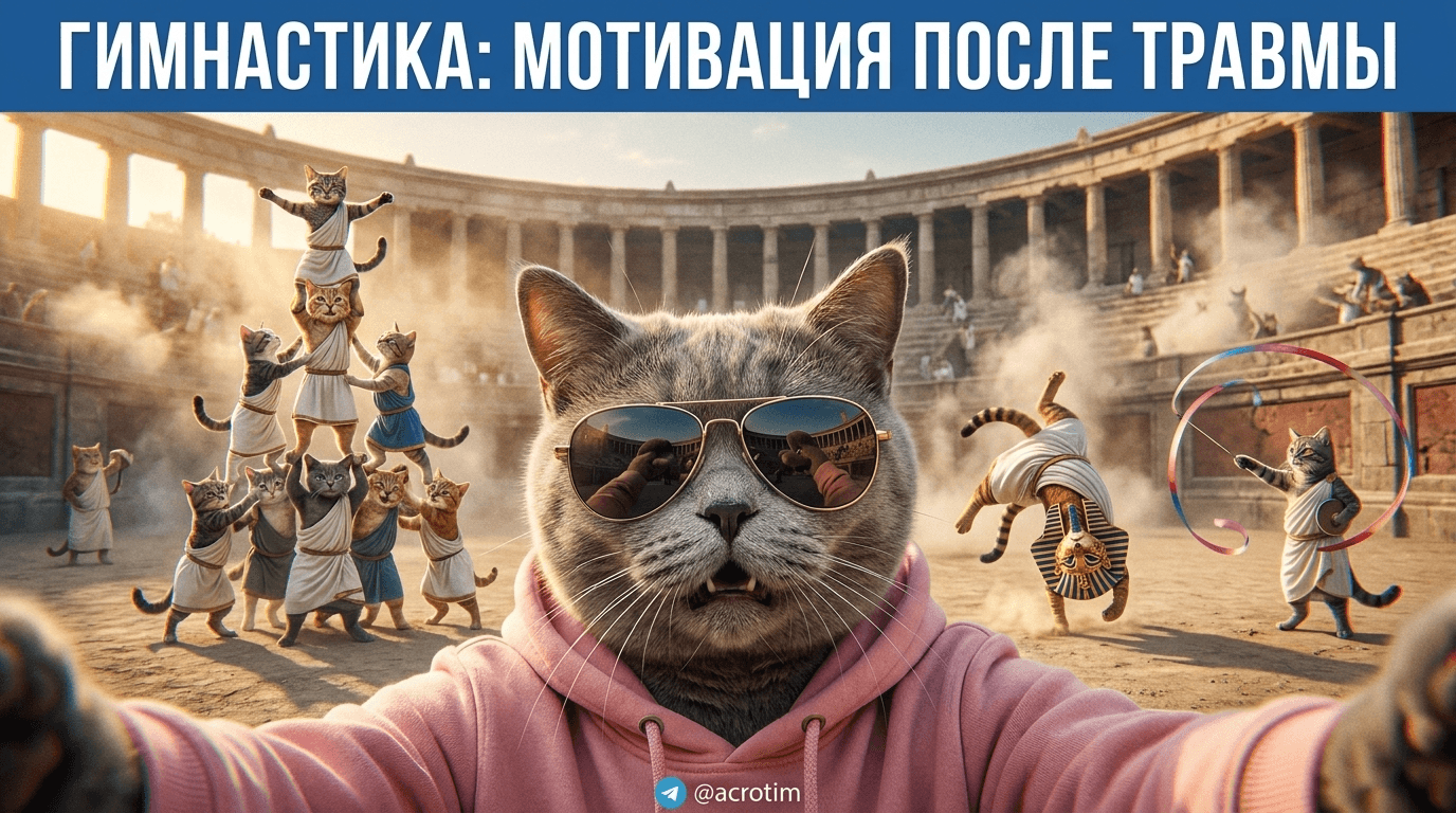 Художественная гимнастика: как вернуть мотивацию после травмы