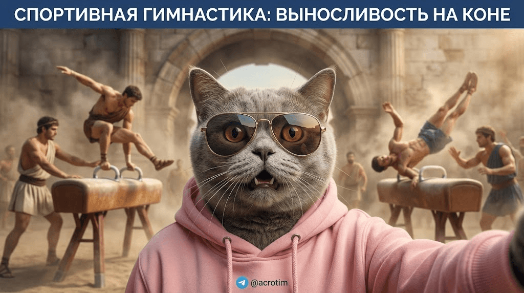 Спортивная гимнастика: как развить выносливость на снаряде конь