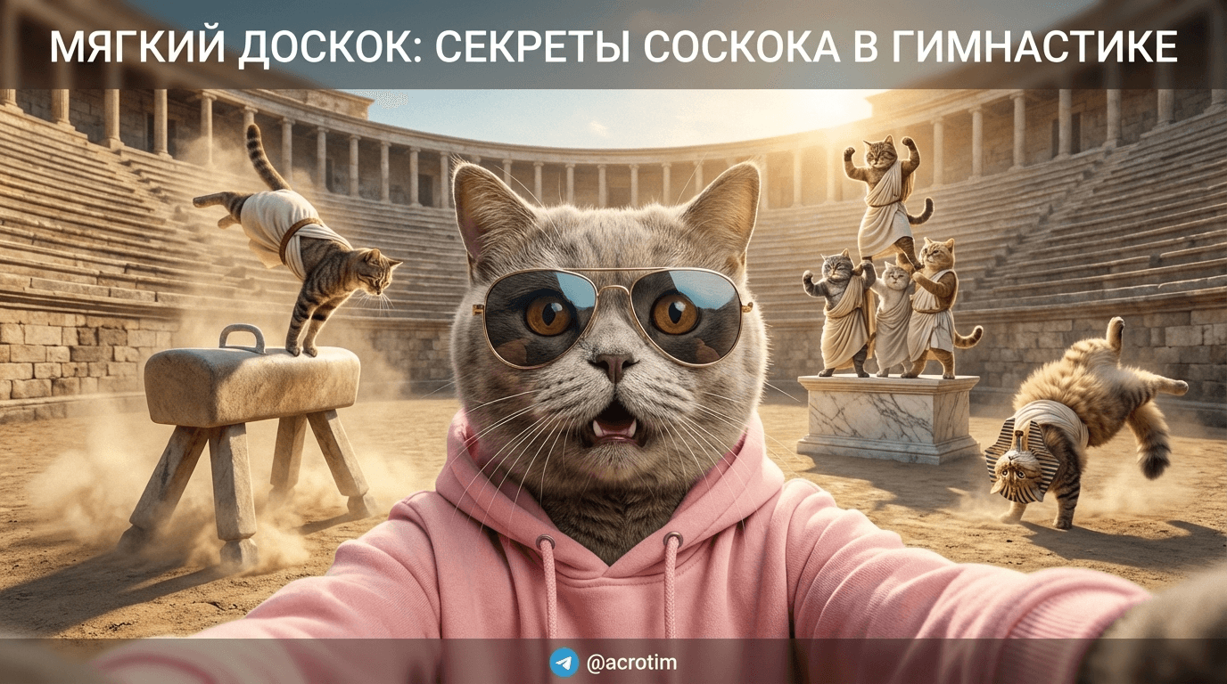 Соскок в гимнастике: как добиться мягкого доскока со снаряда