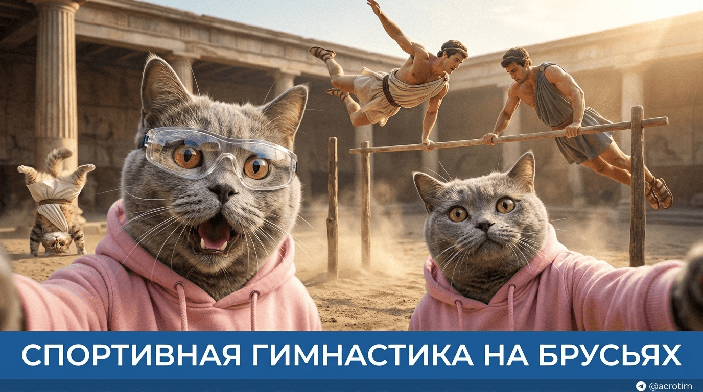 Спортивная гимнастика на брусьях: техника переходов между жердями
