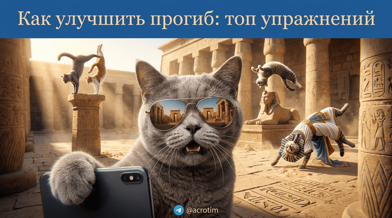 Как улучшить прогиб в спине: упражнения для элементов акробатики