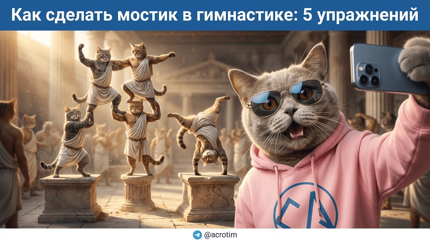 Как сделать мостик в гимнастике: 5 базовых упражнений