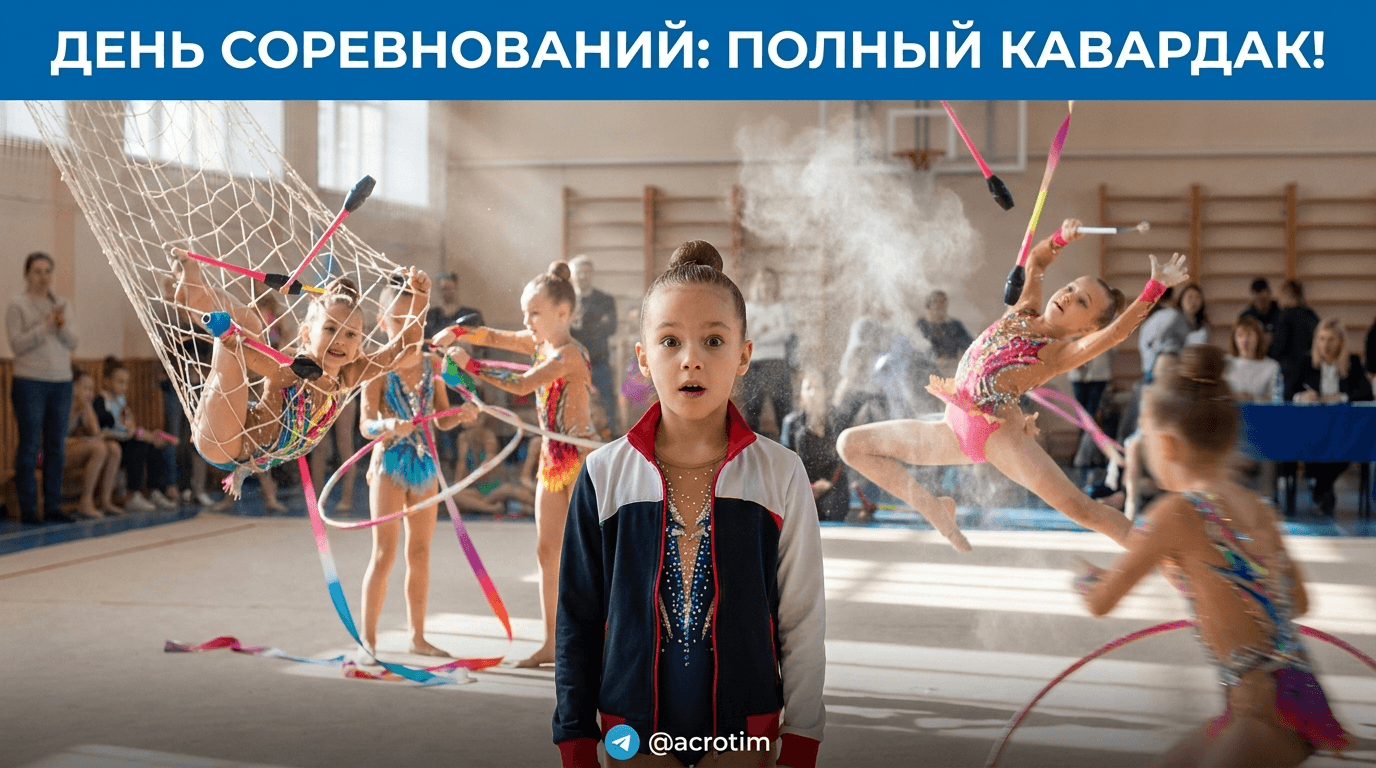 Художественная гимнастика: как проходит день соревнований
