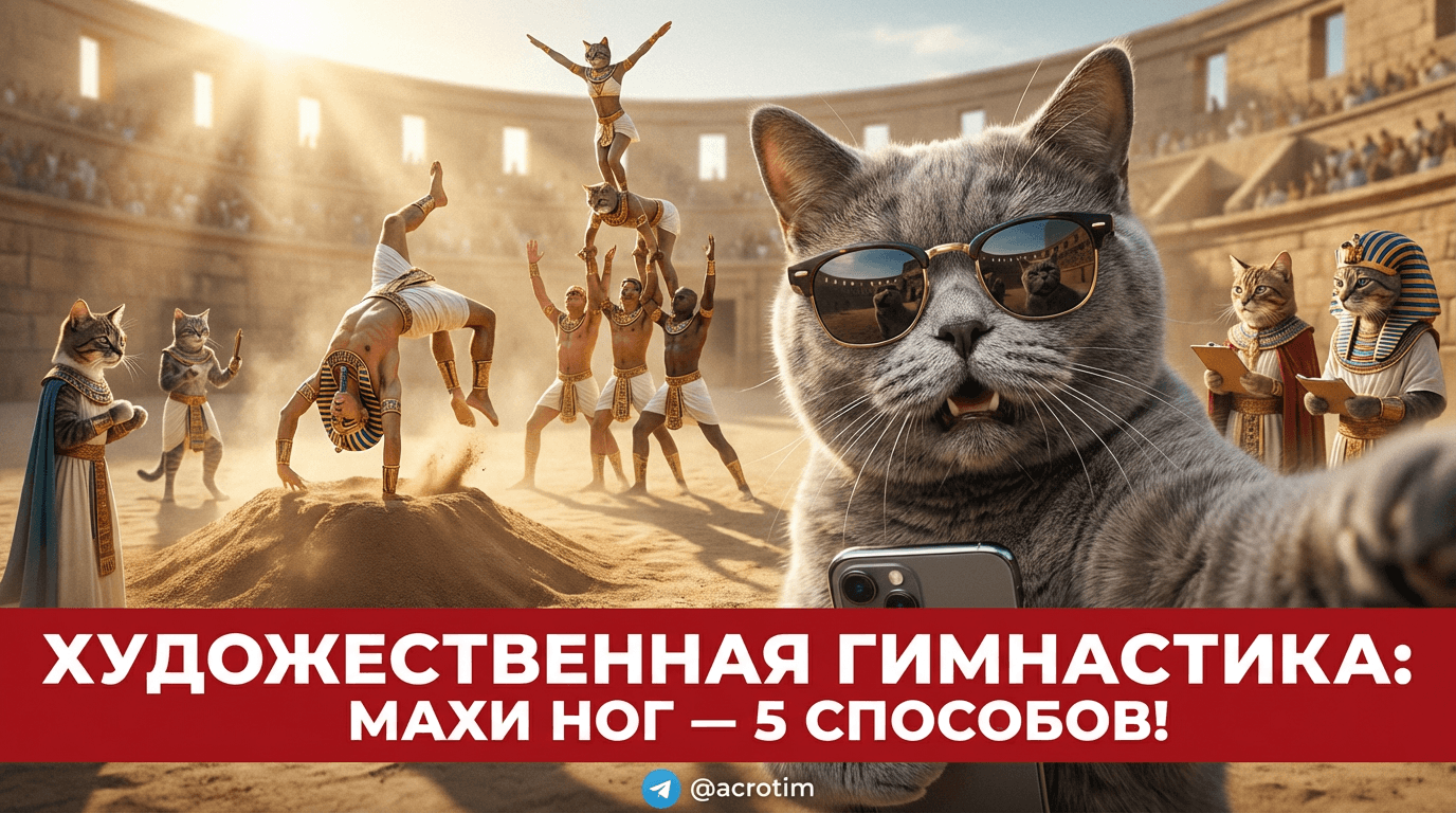 Художественная гимнастика: 5 способов повысить амплитуду махов ног