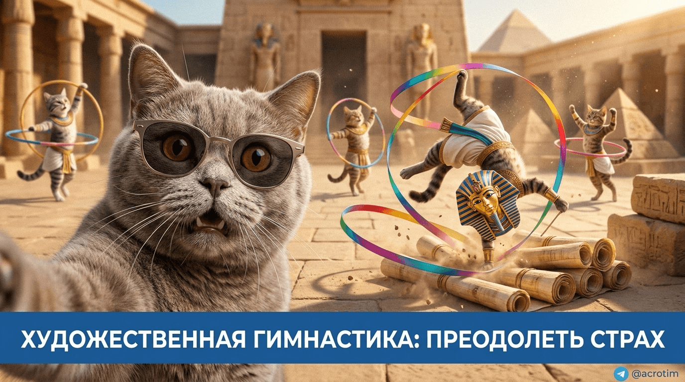Художественная гимнастика: как преодолеть страх на соревнованиях