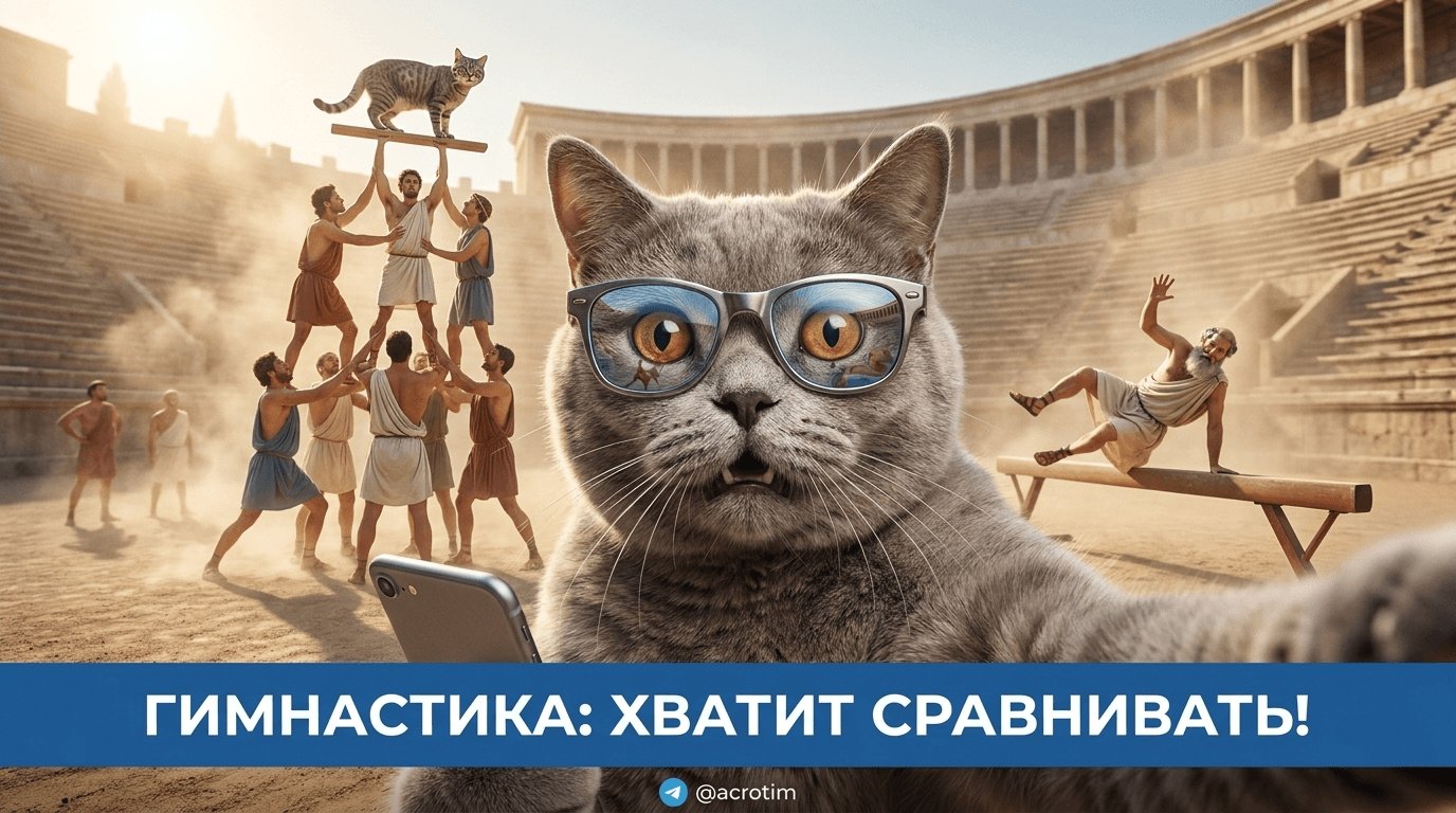 Художественная гимнастика: как не сравнивать себя на соревнованиях