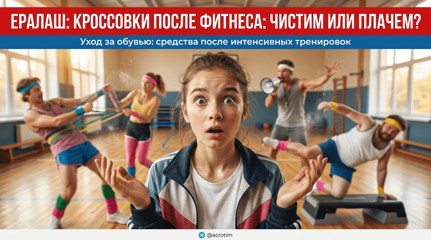 Уход за кроссовками: выбор средств после интенсивных тренировок