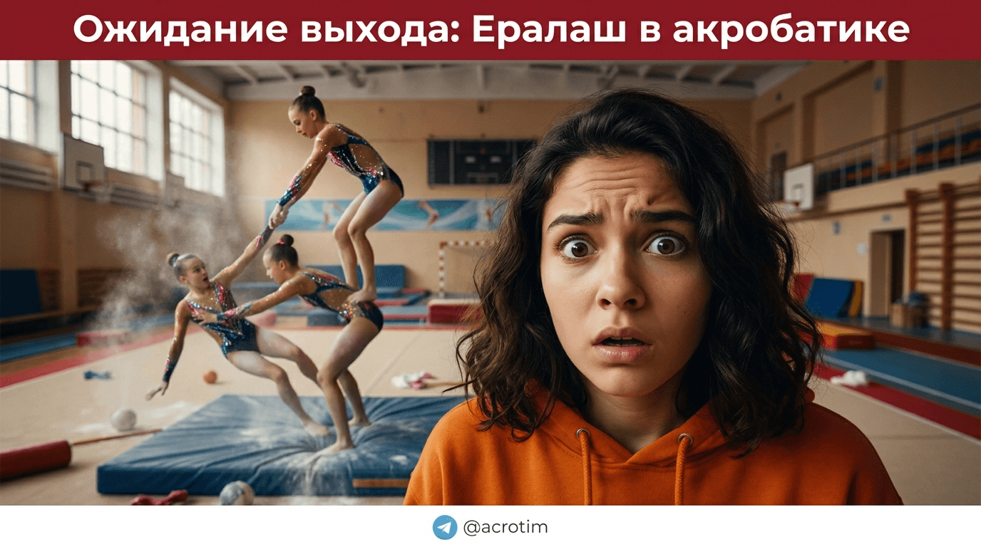 Спортивная акробатика: как сохранить концентрацию, ожидая выхода
