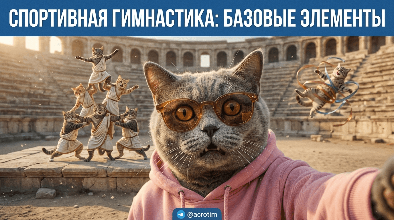 Спортивная гимнастика: разбор базовых элементов для начинающих