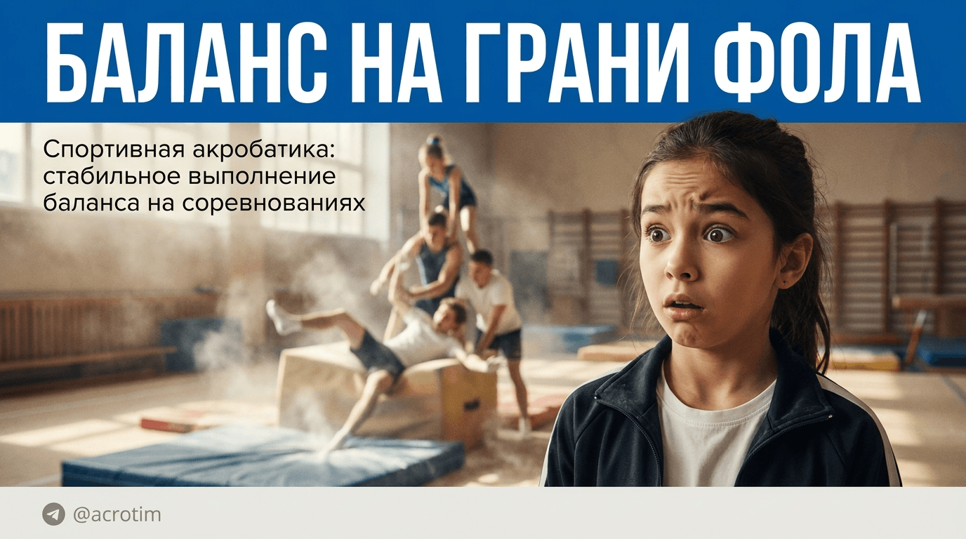 Спортивная акробатика: стабильное выполнение баланса на соревнованиях