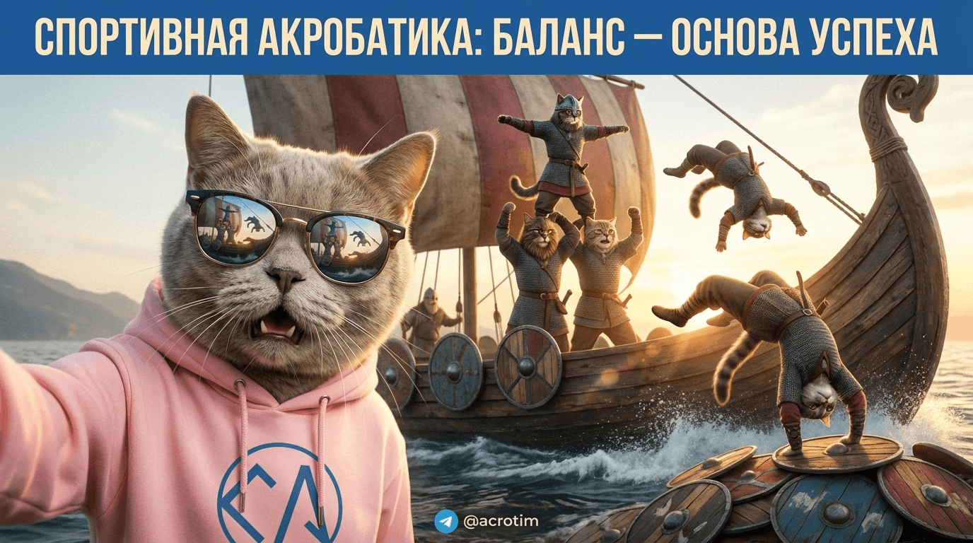 Спортивная акробатика: почему баланс — основа успеха на соревнованиях