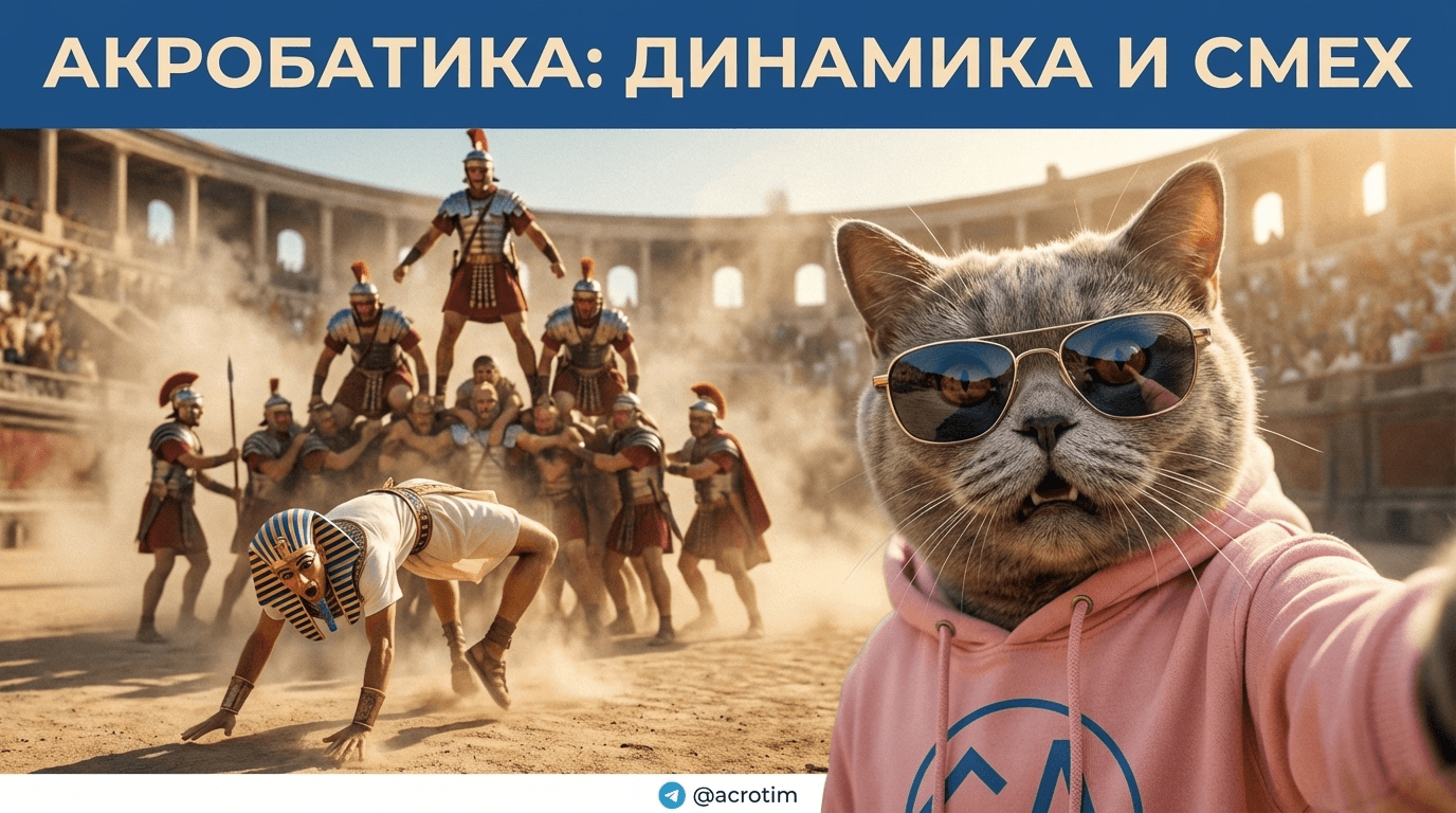 Спортивная акробатика: динамическая растяжка перед соревнованиями