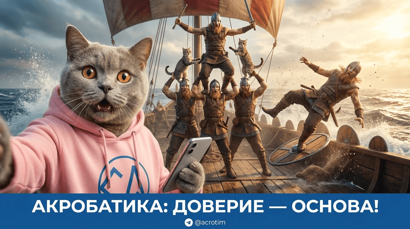 Спортивная акробатика: доверие партнеров как основа устойчивости