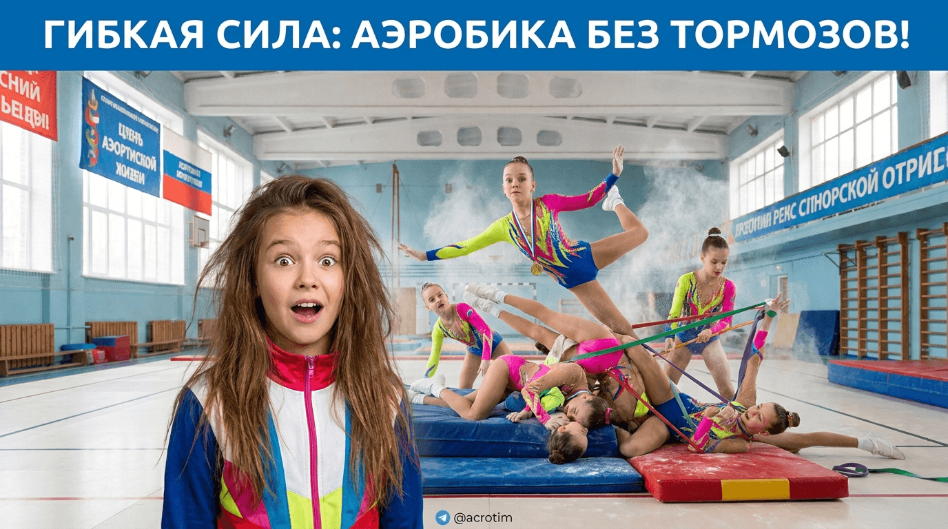 Спортивная аэробика: мышечный рельеф без потери гибкости