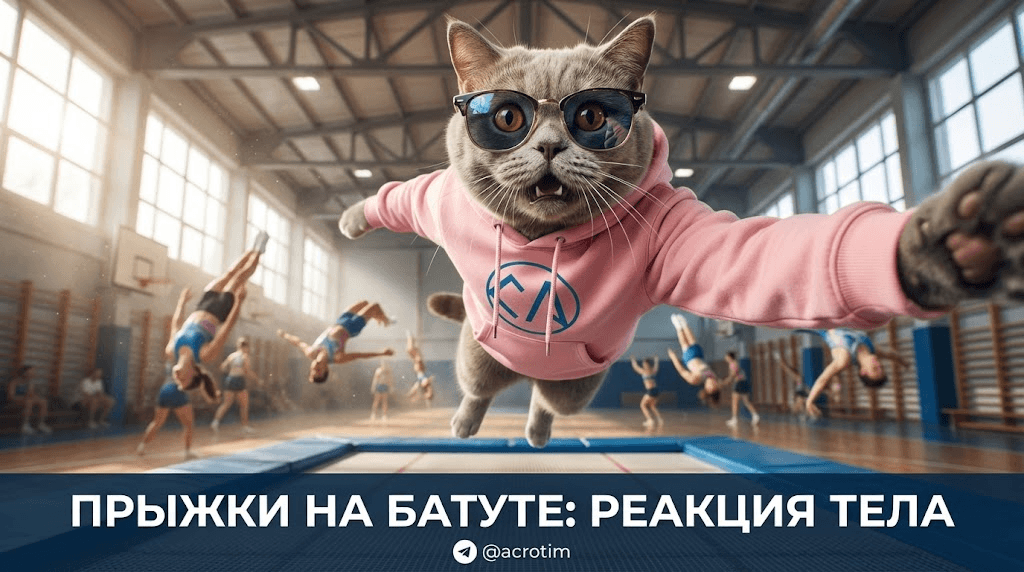 Прыжки на батуте: как улучшить реакцию тела на давление сетки