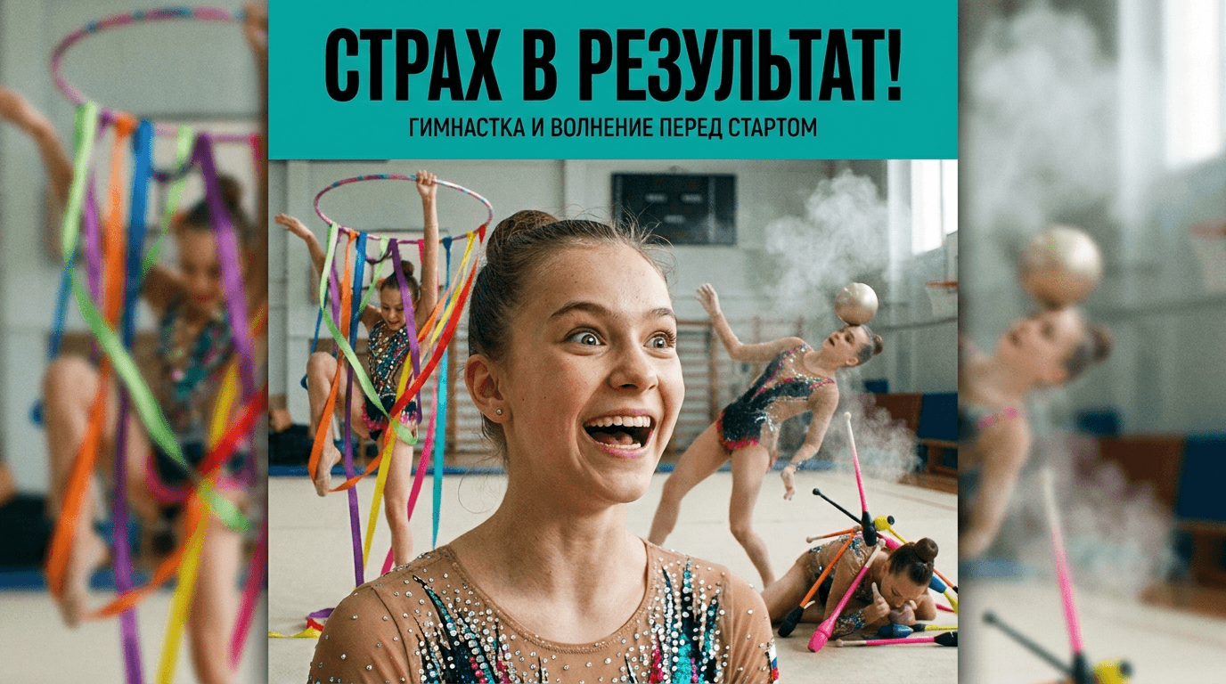Волнение перед соревнованиями: как гимнастке превратить страх в результат