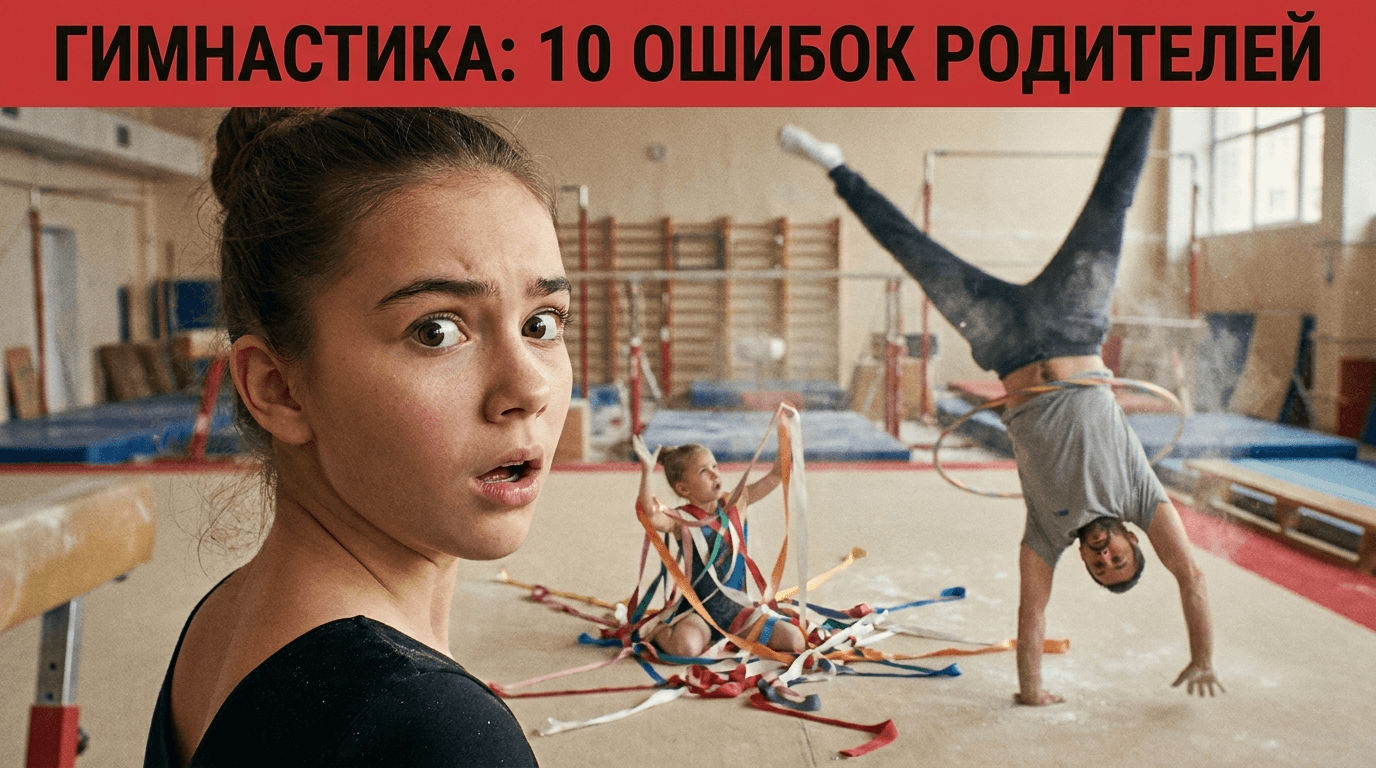 Спортивная гимнастика: 10 частых ошибок, которые допускают родители