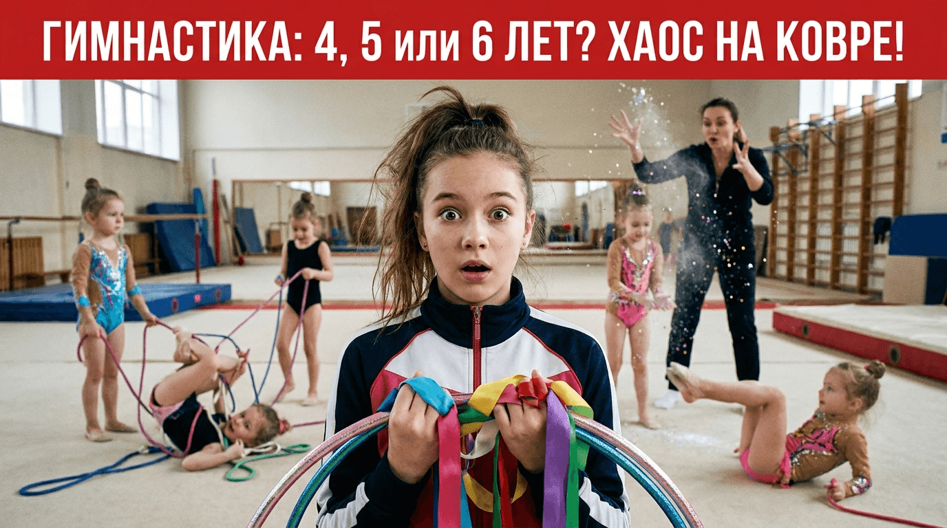 Художественная гимнастика: отдавать девочку в 4, 5 или 6 лет?