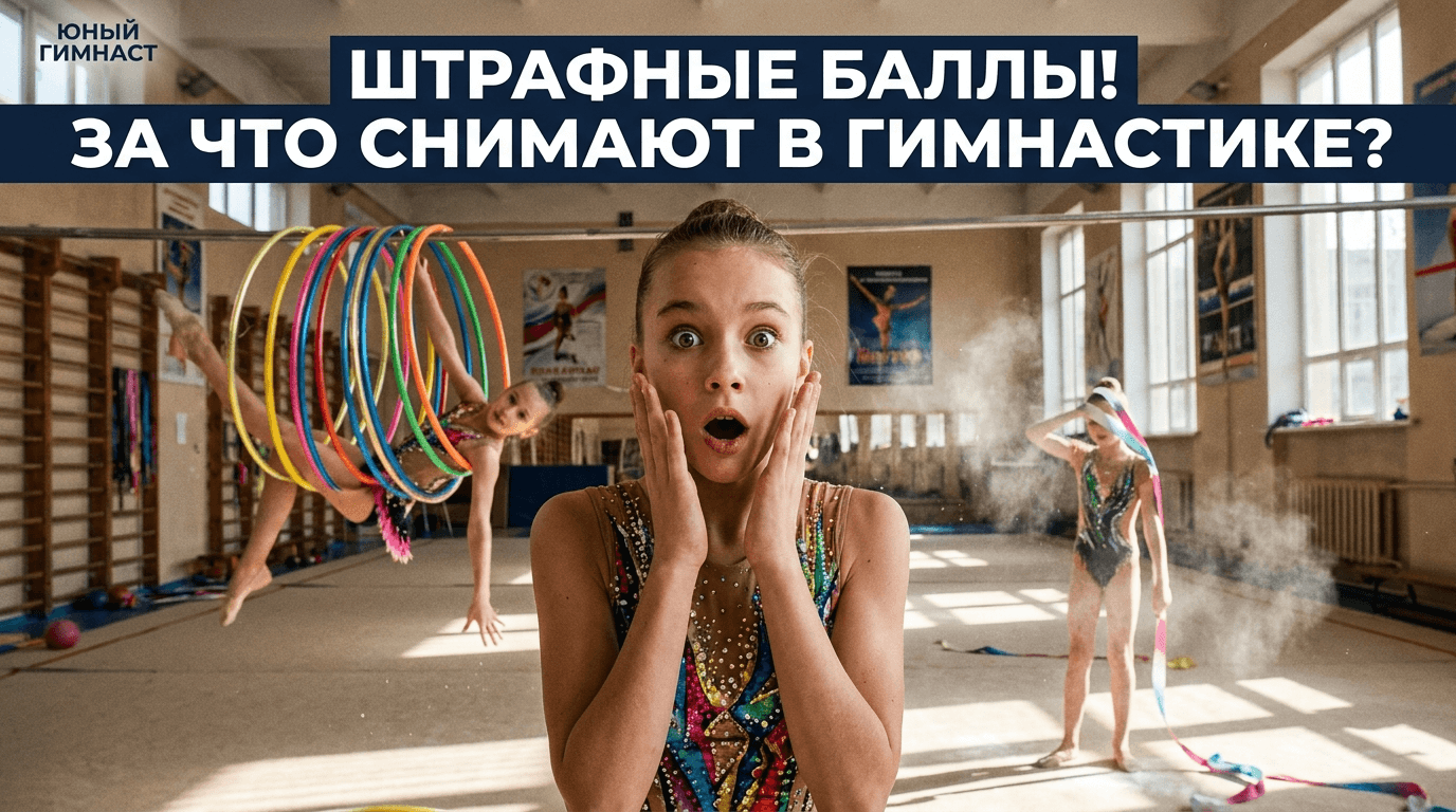 Художественная гимнастика: за что снимают баллы на соревнованиях